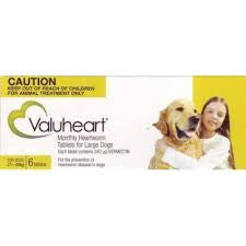 Valuheart - Valuheart Heartworm Tablets Large Dog 21-40kg (Gold)